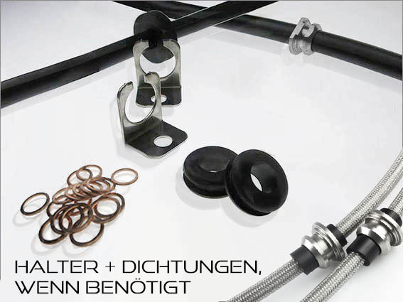Vergrößertes beispielhaftes Montagezubehör