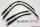 Steel braided brake lines for Mercedes S Klasse W140