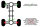 Steel braided brake lines for Skoda Octavia 1 RS [1U2]