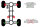 Steel braided brake lines for VW Golf 4 [1J1,9B1]