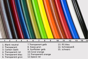 F&uuml;r VW T4 [70A Kasten] Stahlflex-Bremsenumbau (z.B auf TT RS / Porsche)