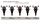 STEEL BRAIDED BRAKE LINE FOR Aprilia RS125 AF1-125 Front (91-93) [MP]