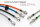 STEEL BRAIDED BRAKE LINE FOR Buell XB12SS Long 8 Piston Caliper Front (10--) [XB1]