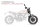 STEEL BRAIDED BRAKE LINE FOR Ducati 500 Pantah Front (80-82) [500SL]