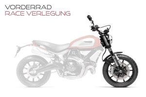 Stahlflex Bremsleitung f&uuml;r Ducati 750 Sport Vorne (03-04) [ZDM750S]