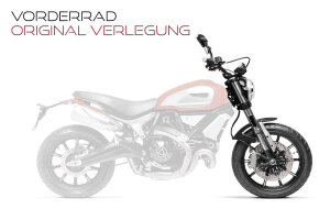Stahlflex Bremsleitung f&uuml;r Ducati 900 SD Darmah Supersport Vorne (78-79) [900SD]