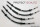 For Audi F103, Super 90 1.7 72PS (1965-1968) Steel braided brake lines