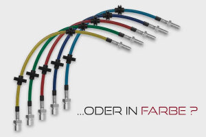 For Ferrari 360 (F131) 3.6 400PS Cabrio (2000-2005) Steel braided brake lines